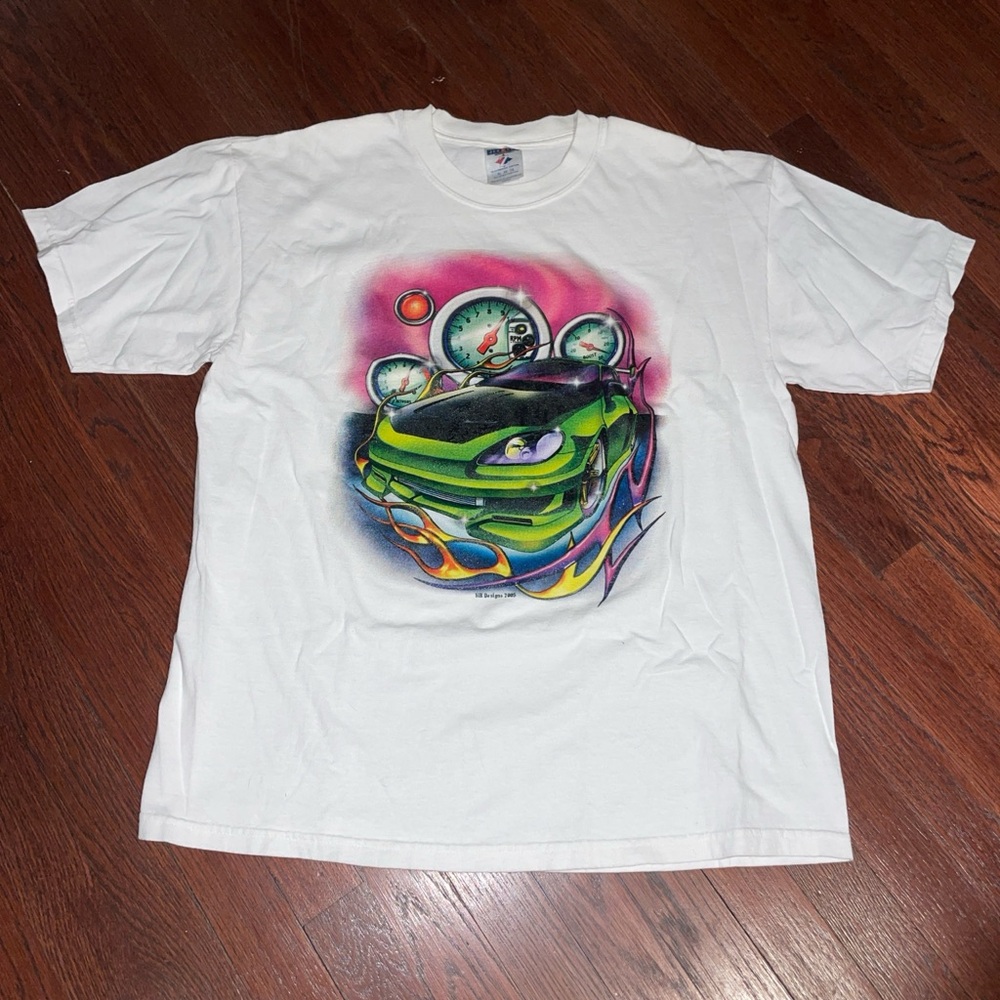 •Vintage 2005 SIR Design T-shirt from Jerzees (Y2K style)